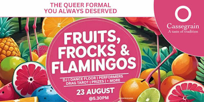 Fruits Frocks and Flamingos